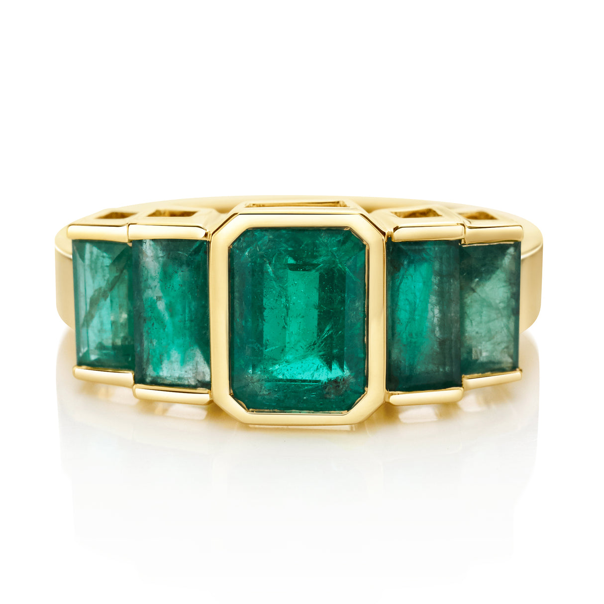 Emerald Rhythm Supreme Ring