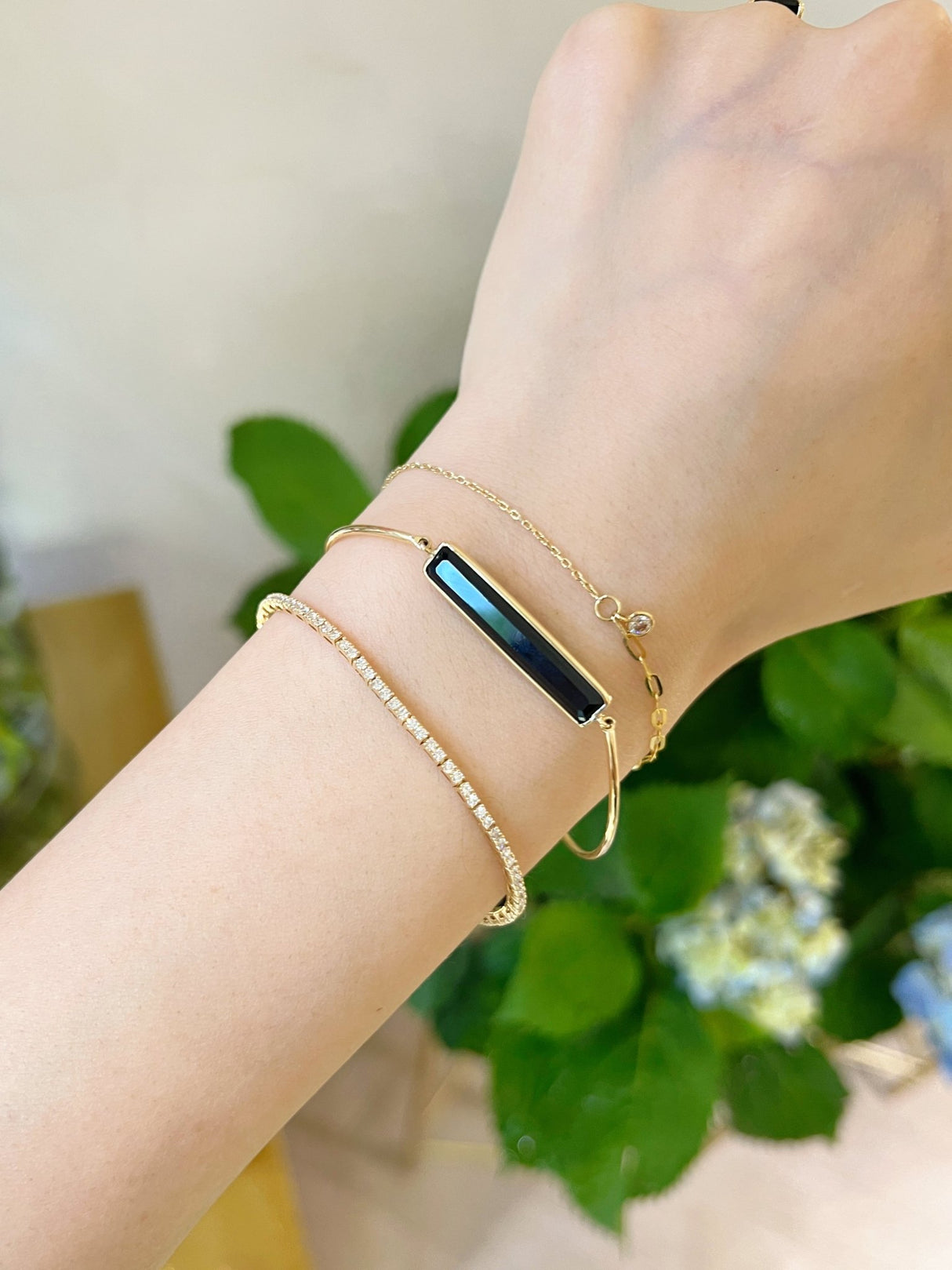 Black Tourmaline Supreme Bangle