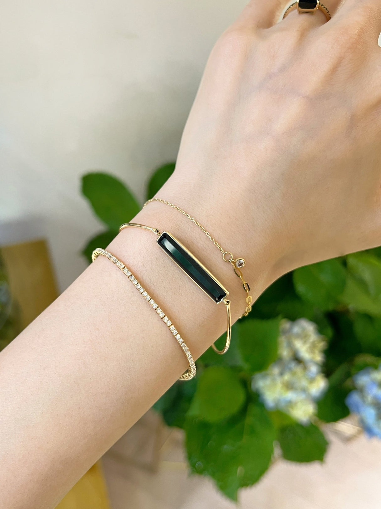 Black Tourmaline Supreme Bangle