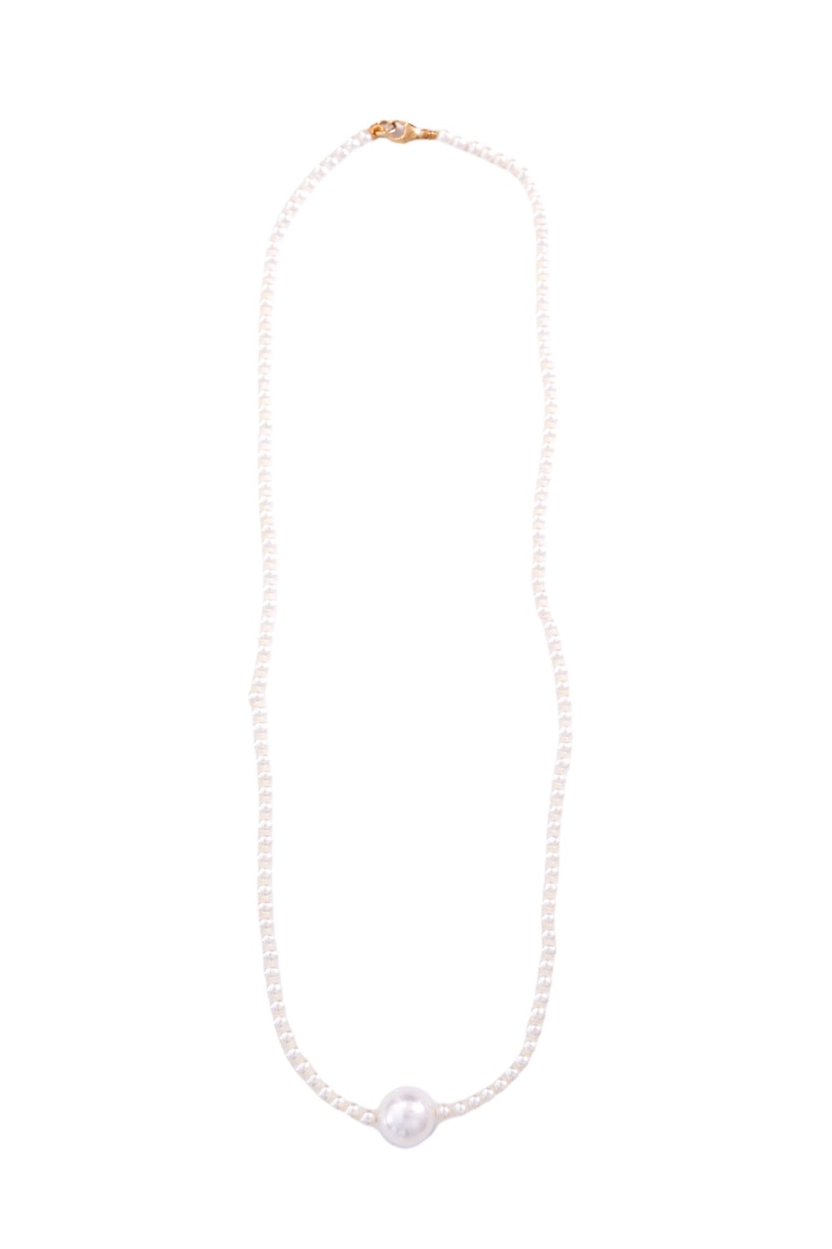 Akoya Pearl Necklace 18k handmade fine jewelry 3