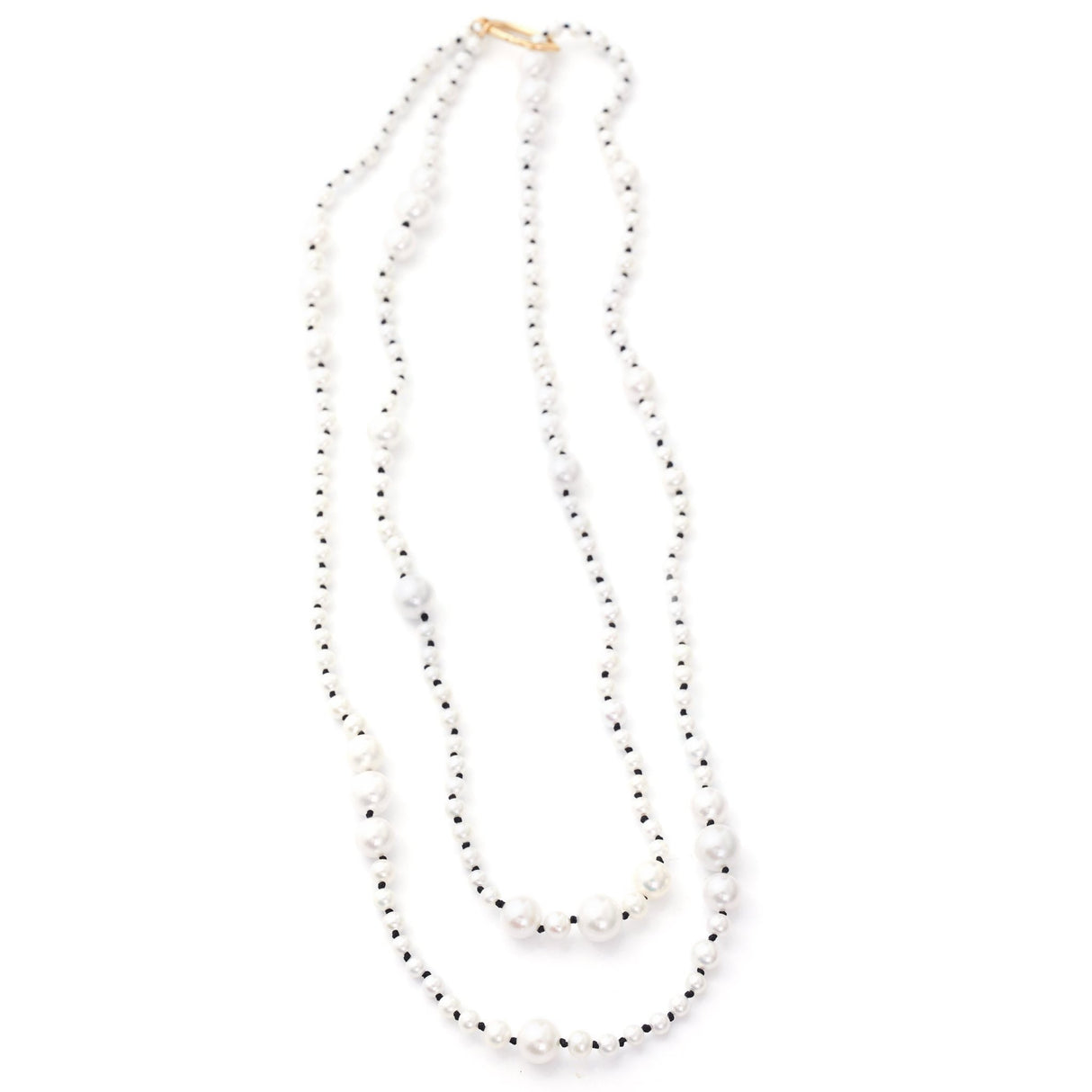 Aphrodite Akoya Pearl Necklace 18k handmade necklace 2