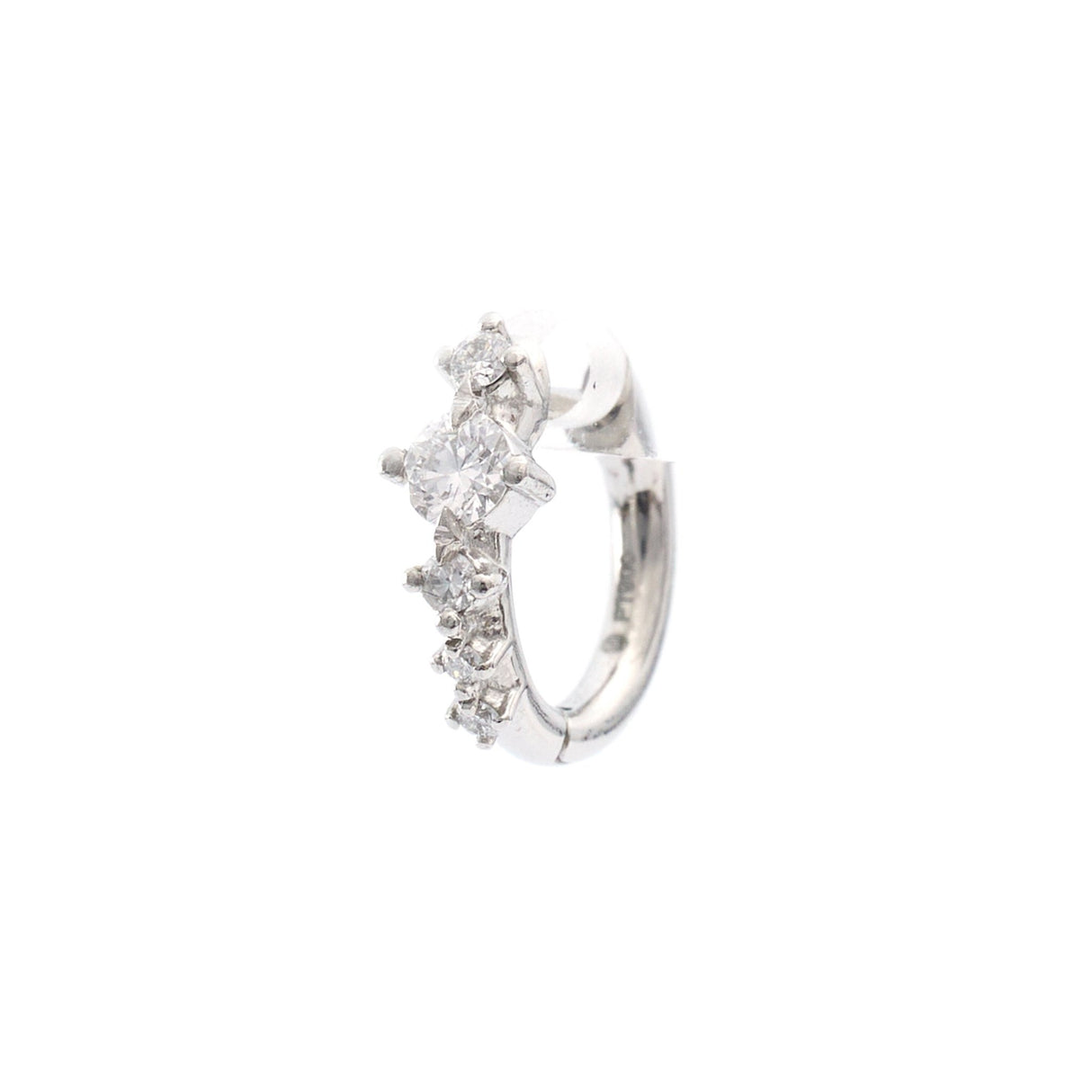 Diamond Starburst Hoop