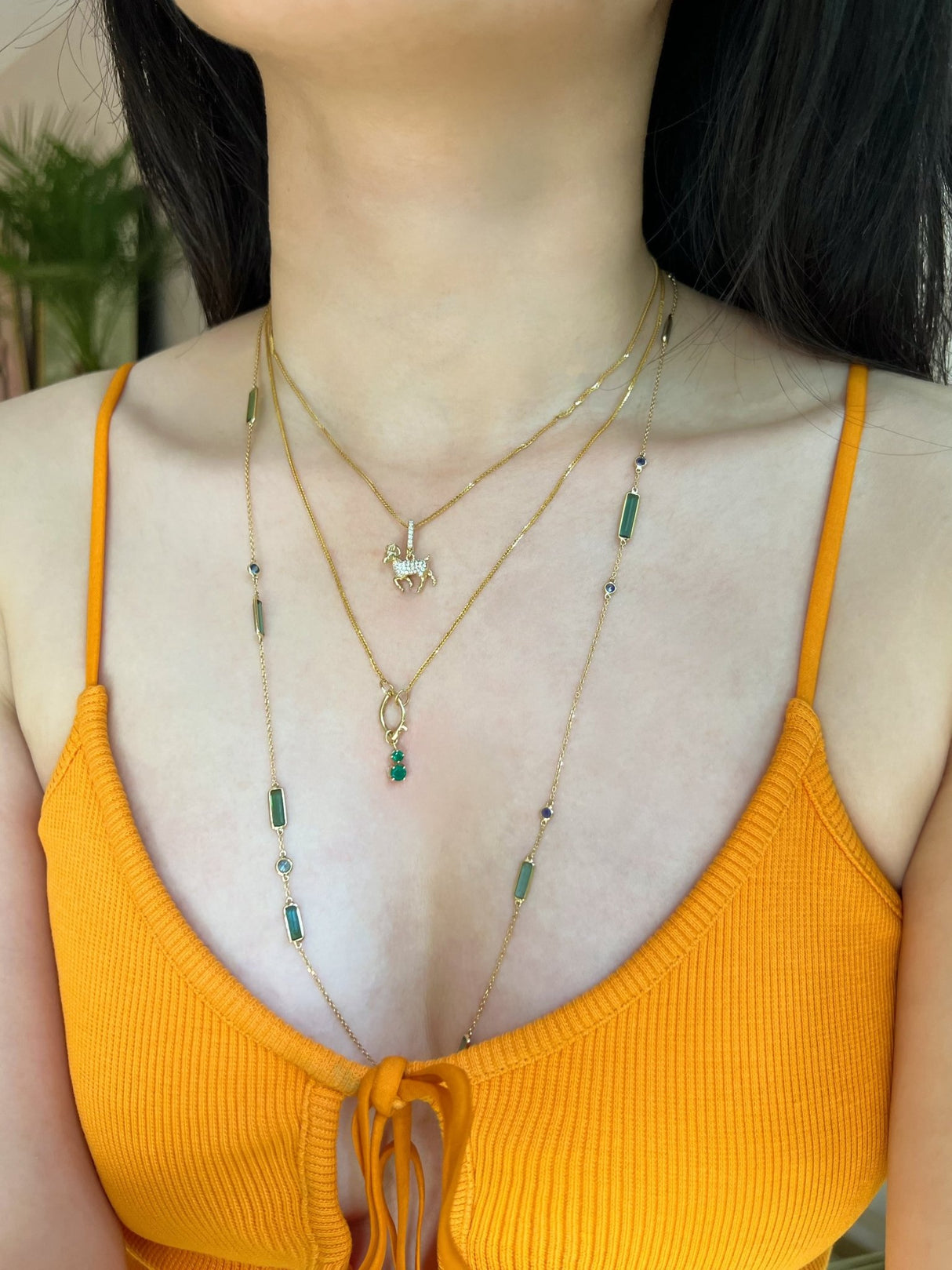 Zodiac Sheep Pendant