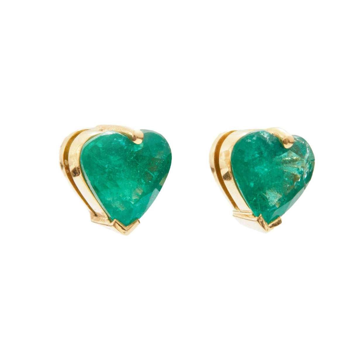 Emerald Heart Supreme Studs