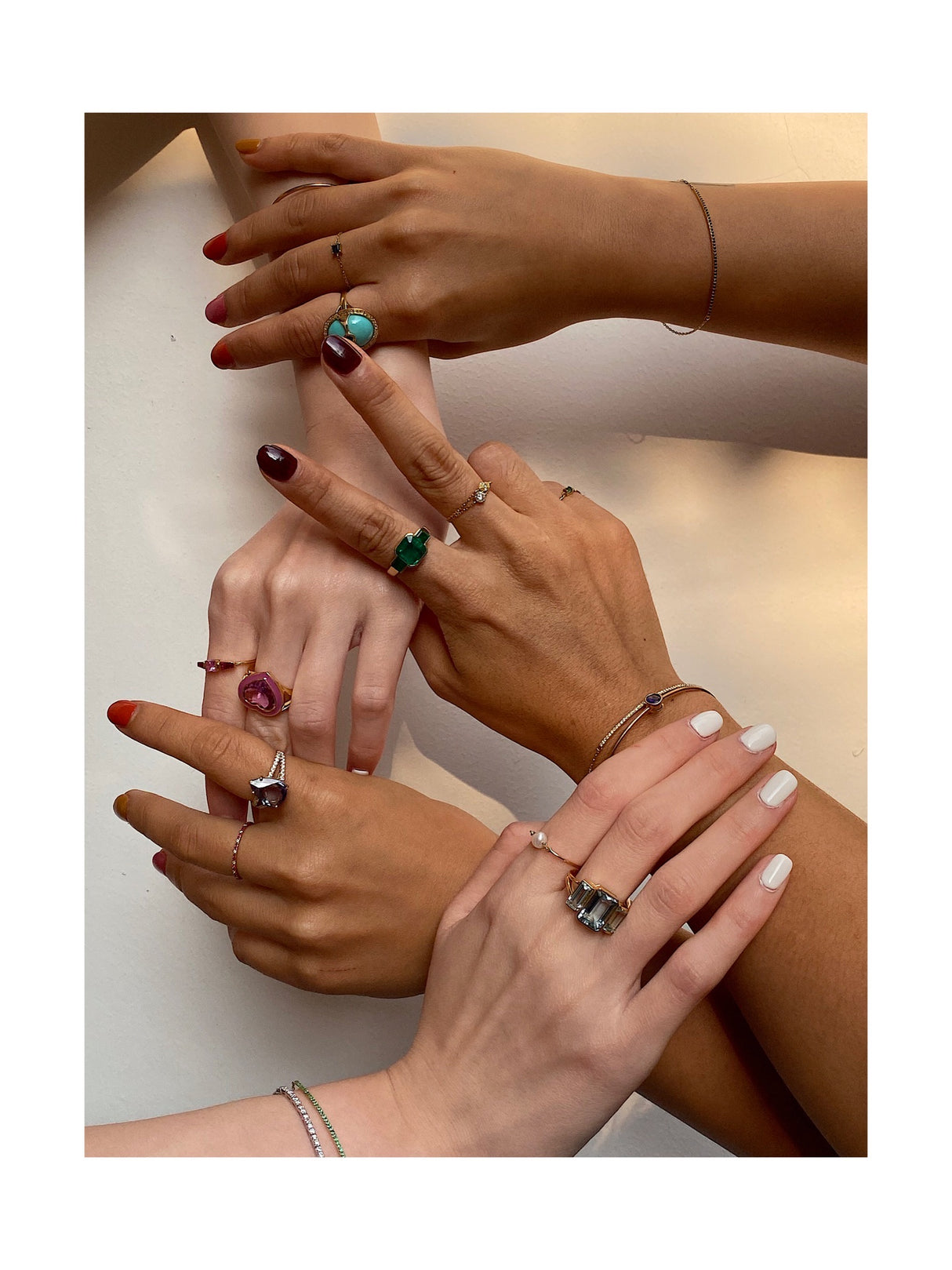 Emerald Tonal Rhythm Supreme Ring