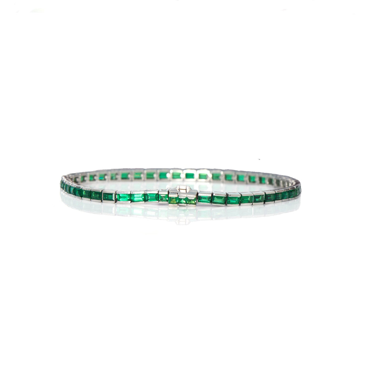 Tsavorite Gaia Tennis Bracelet