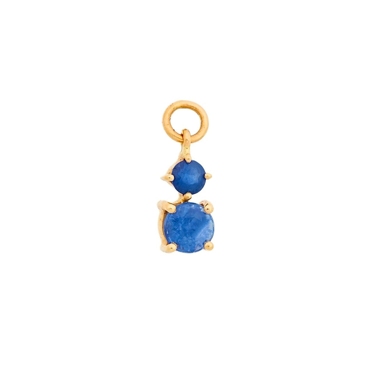 Gemstone Hoop Charms