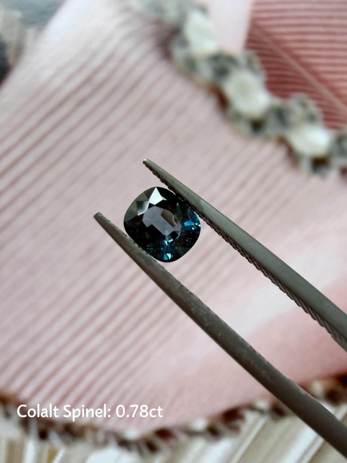 Gemstone Customization Colalt Spinel 0.78ct