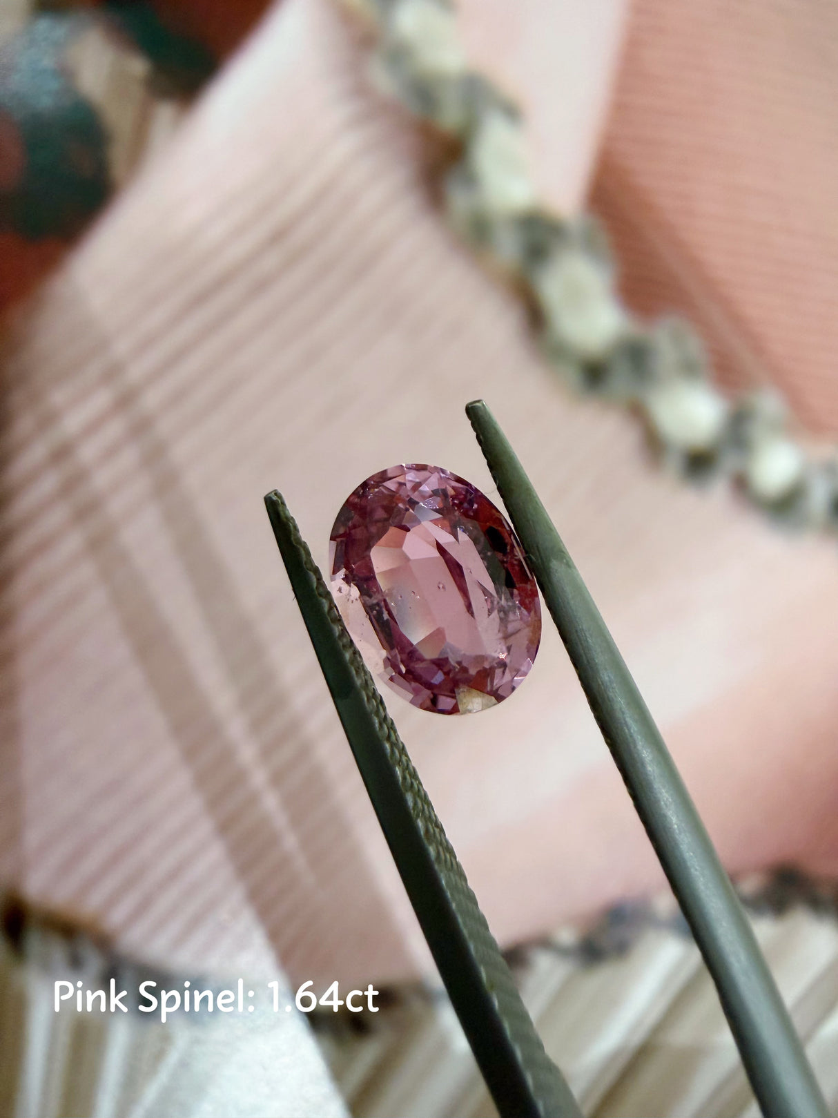 Gemstone Customization Pink Spinel 1.64cts