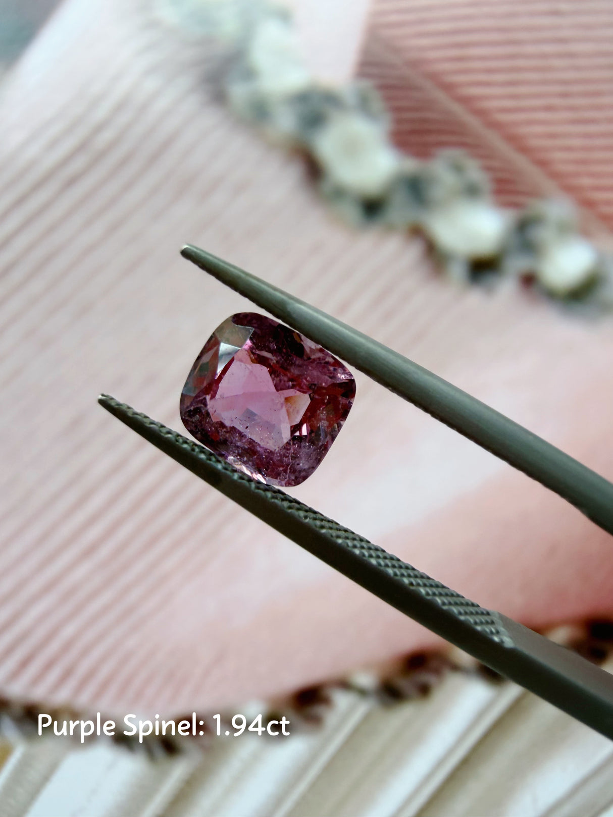 Gemstone Customization Purple Spinel 1.94cts