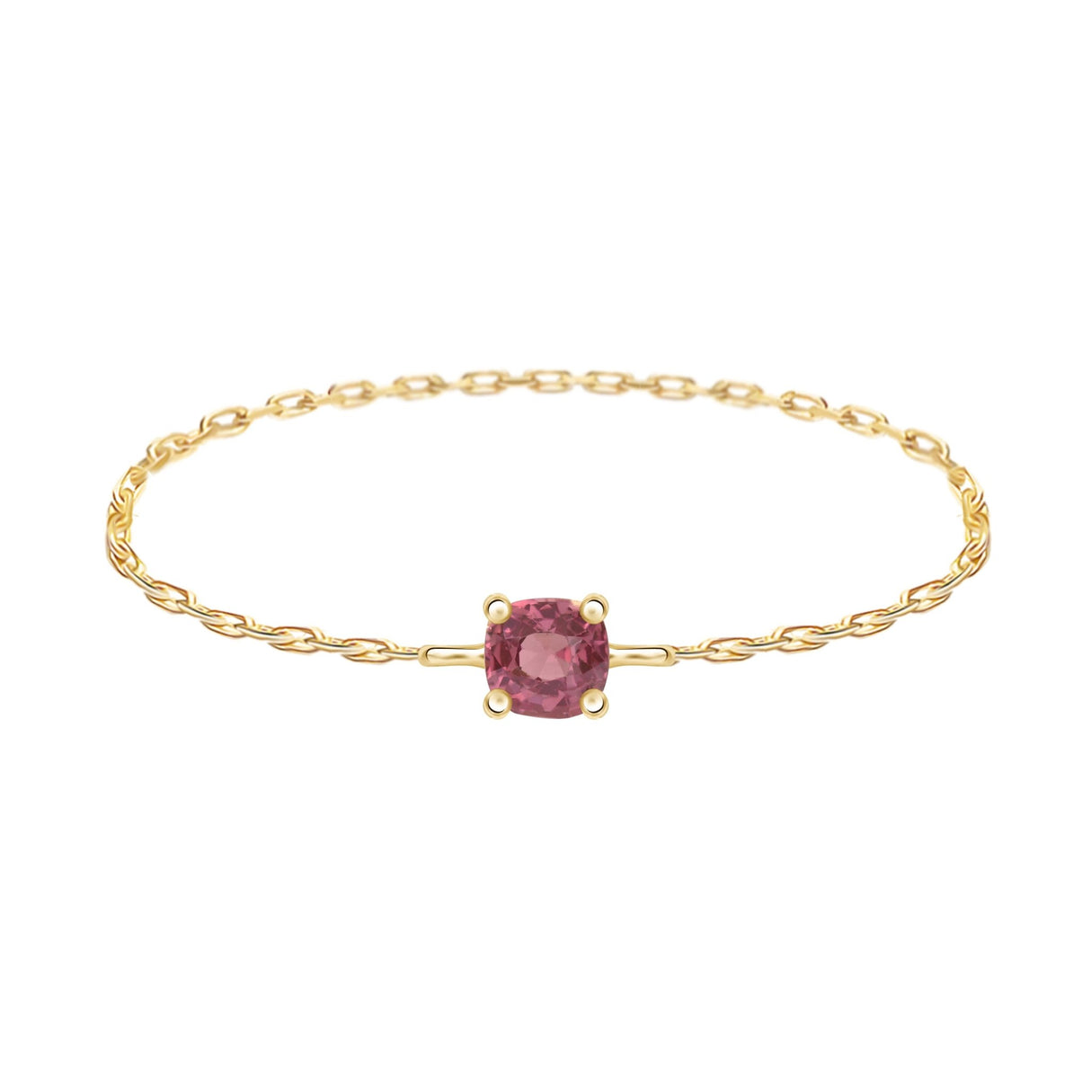 Hand Make Chain Ring 18K Stackable ring 2