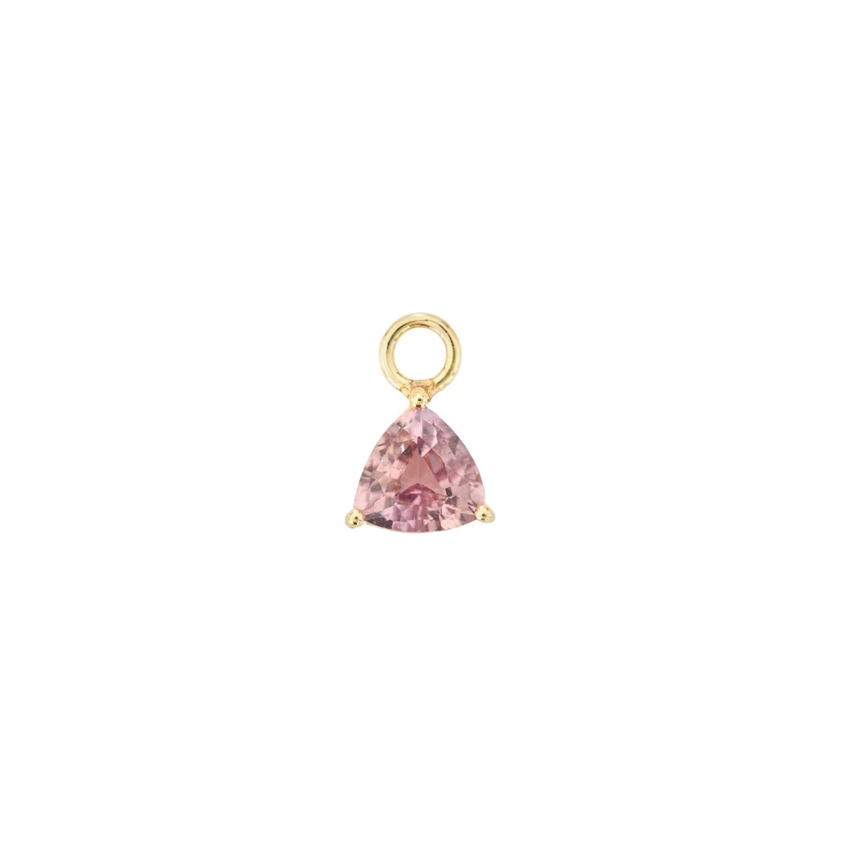 Spinel Hoop Charm