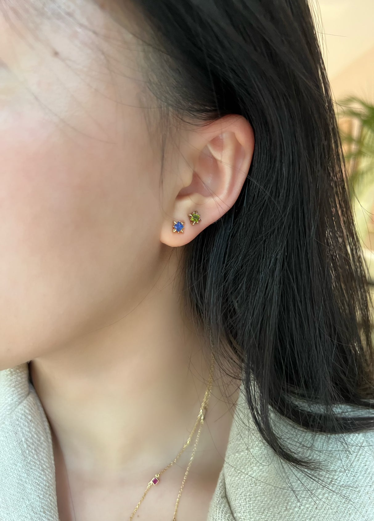 Birthstone Studs