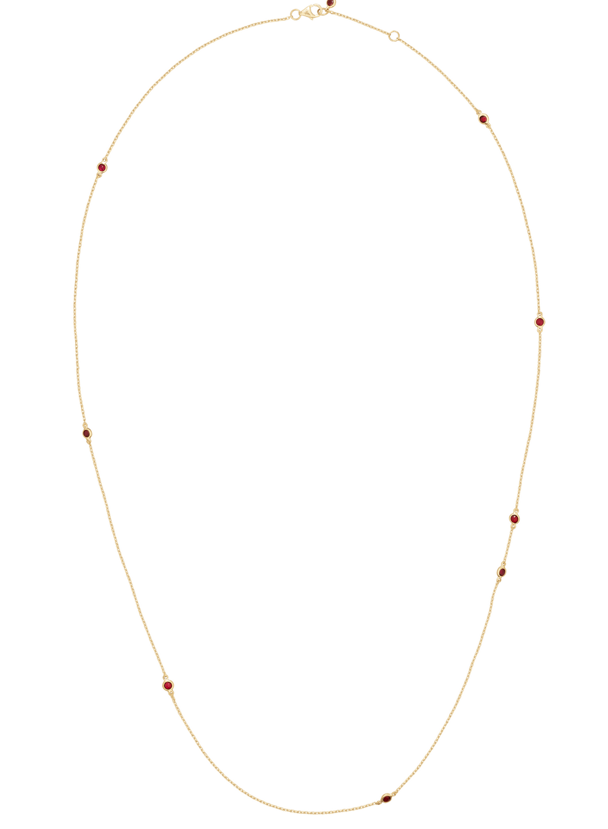 Long_Ruby_Dot_Necklace_18K_Gold_Handmade_Fine_Jewelry