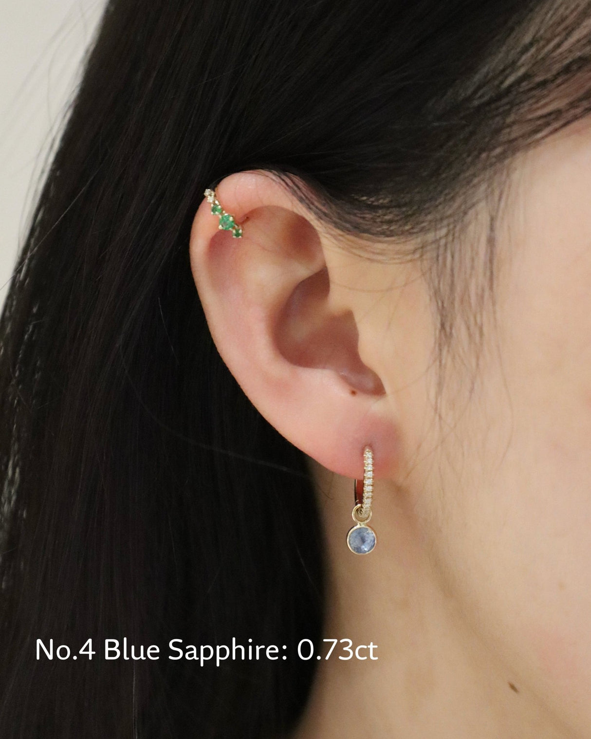 No.4 Blue Sapphire: 0.73ct