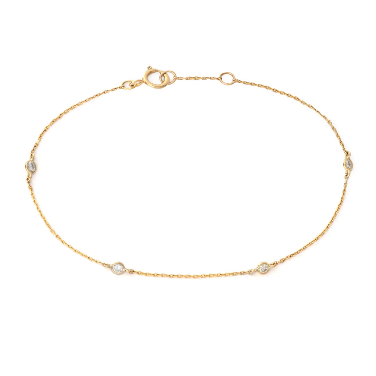 Petite Diamond Dot Bracelet