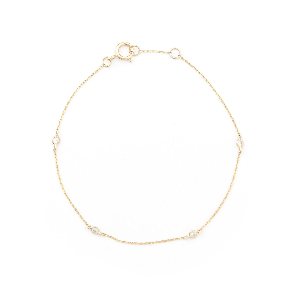 Petite Diamond Dot Bracelet