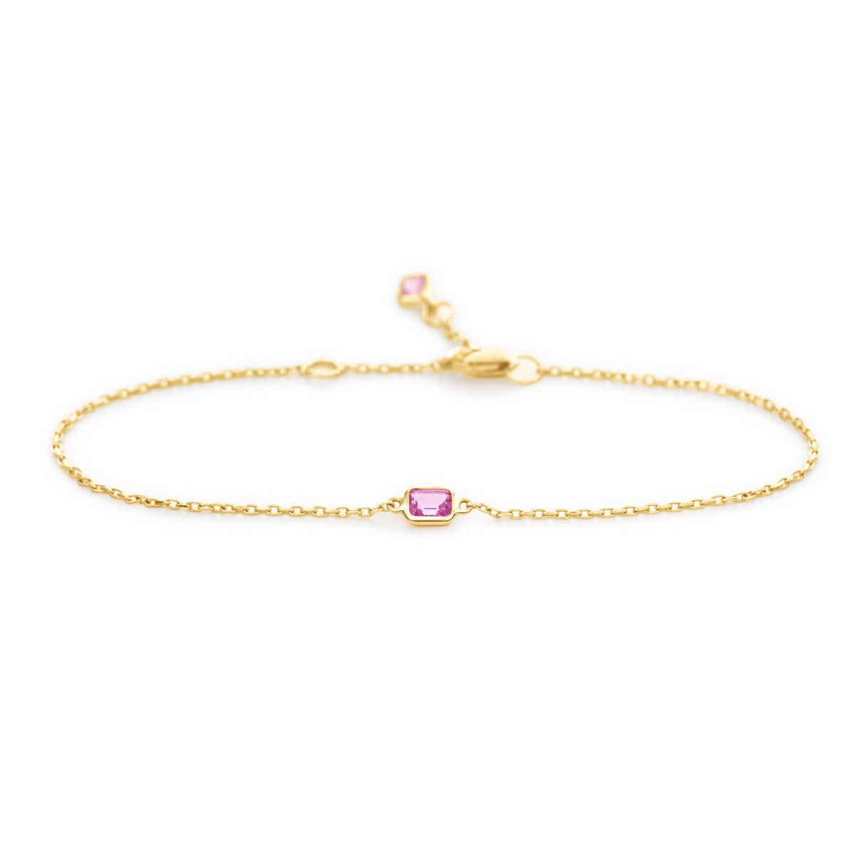 Pink_Sapphire_Bracelet_18k_gold_stackable_design_1