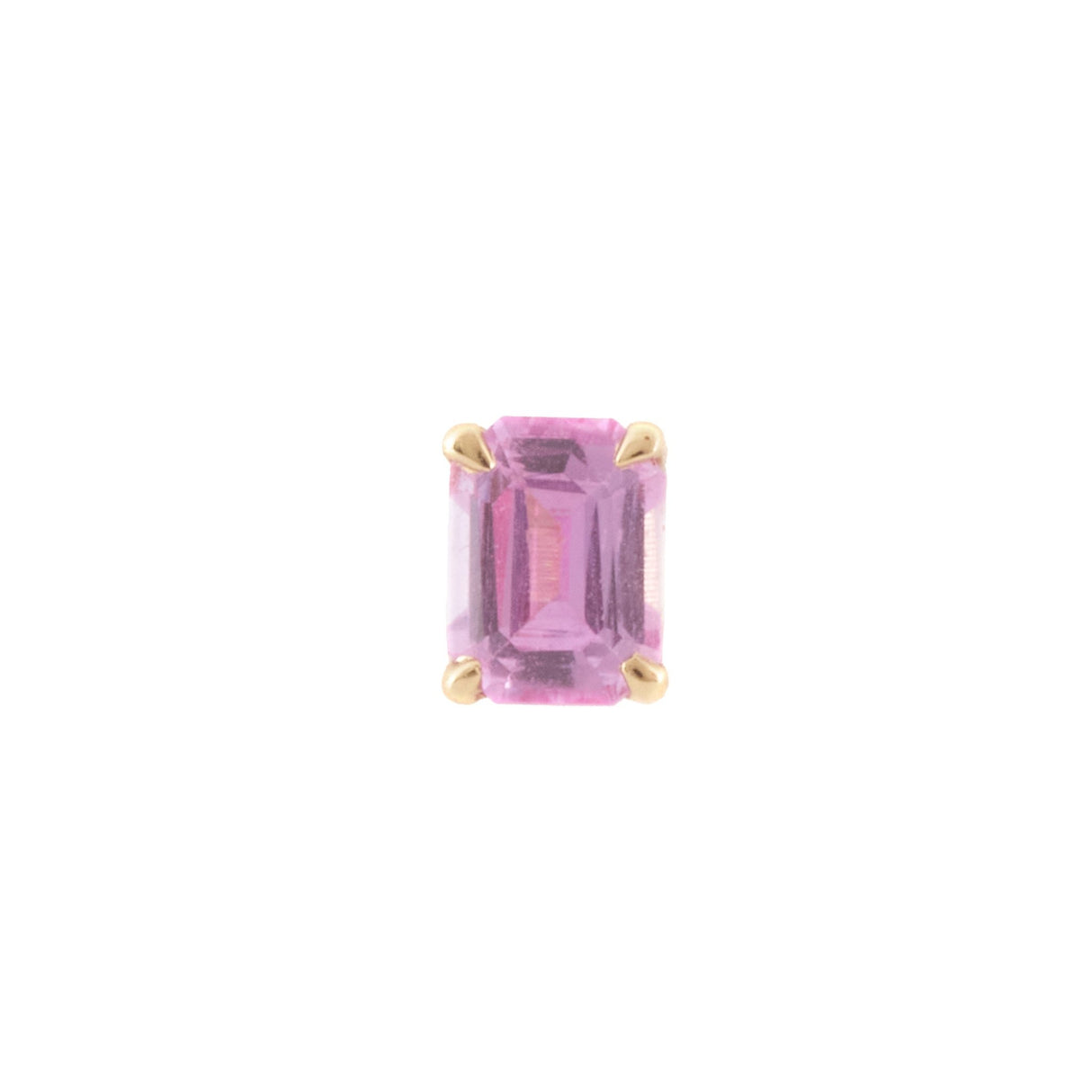 Pink Sapphire Reversible Earring