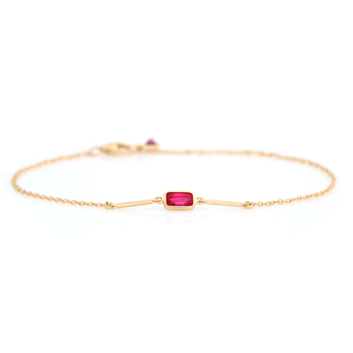 Ruby_Baguette_Bar_Bracelet_18k_gold_stackable_design
