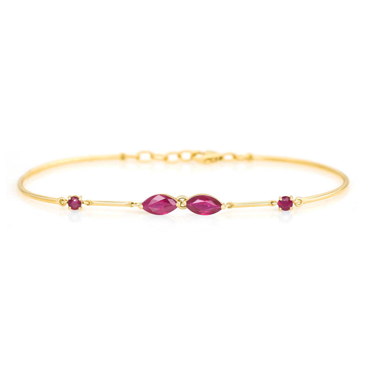 Ruby Duo Bracelet