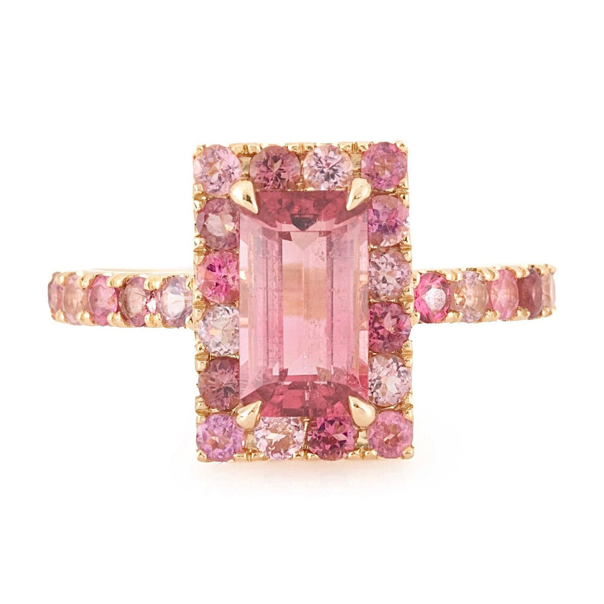 Tourmaline Bubble Gum Candy Ring