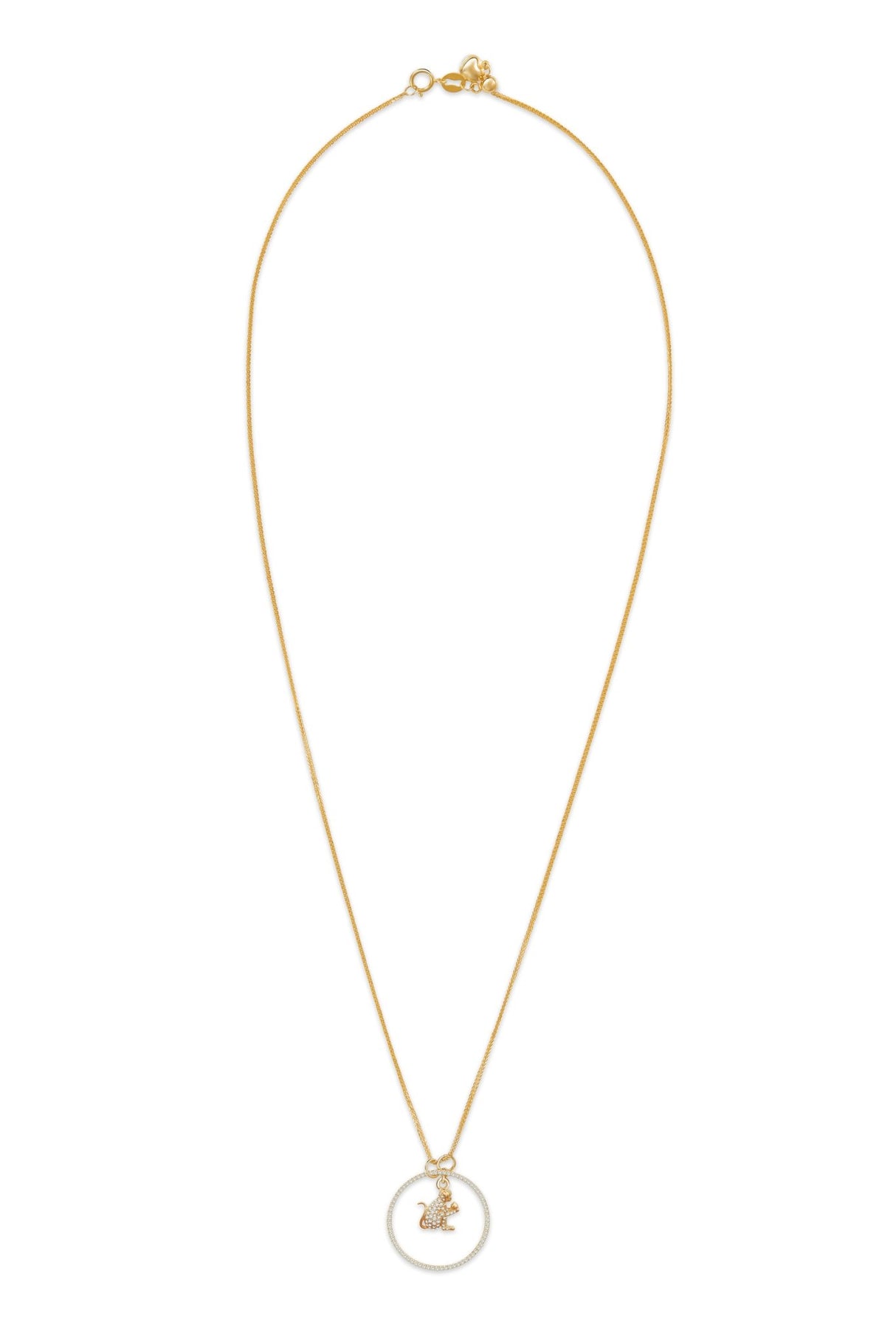 Zodiac Monkey Pendant Necklace 1