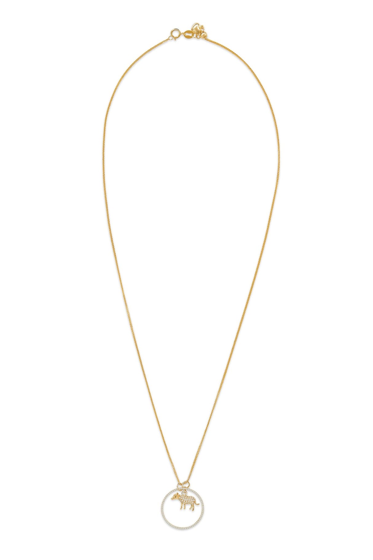 Zodiac Ox Pendant Necklace 1