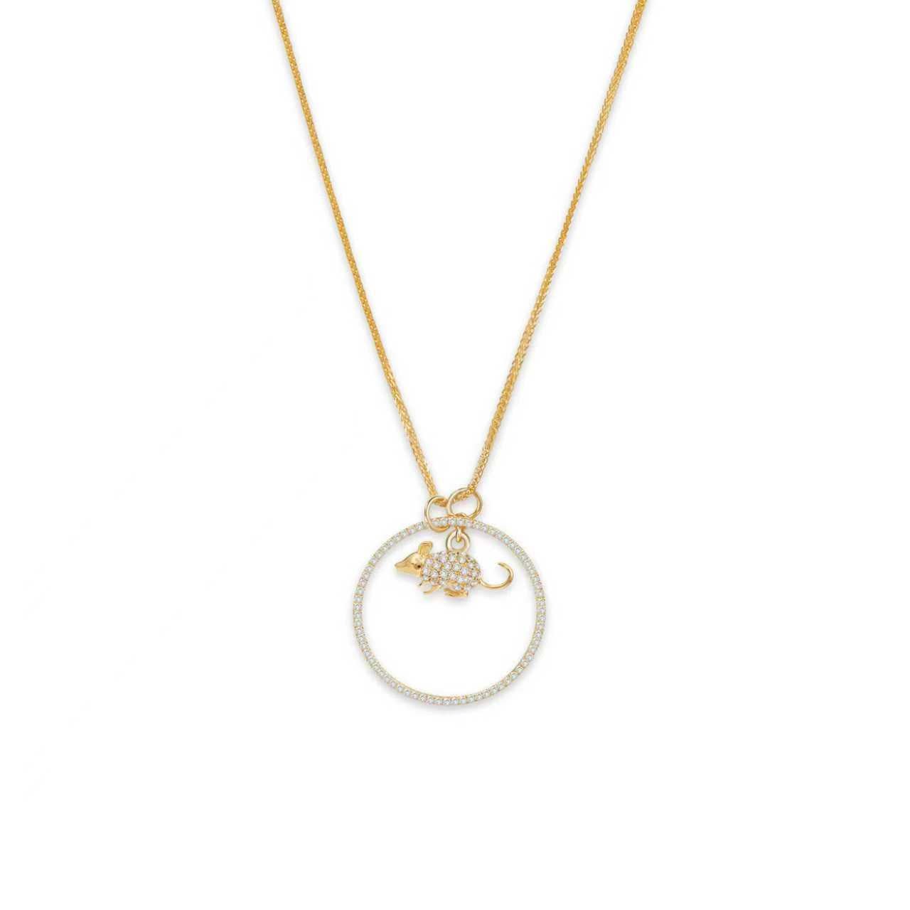 Zodiac Rat Pendant Necklace – YI COLLECTION