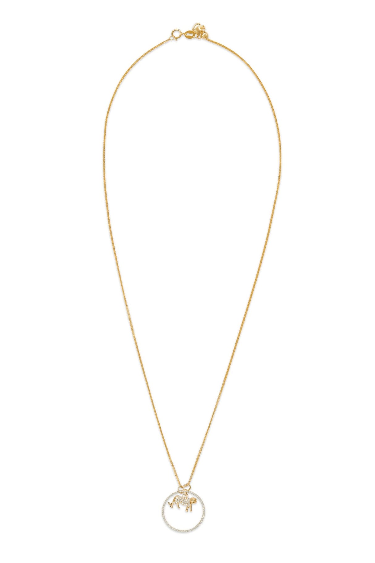 Zodiac Tiger Pendant Necklace 1