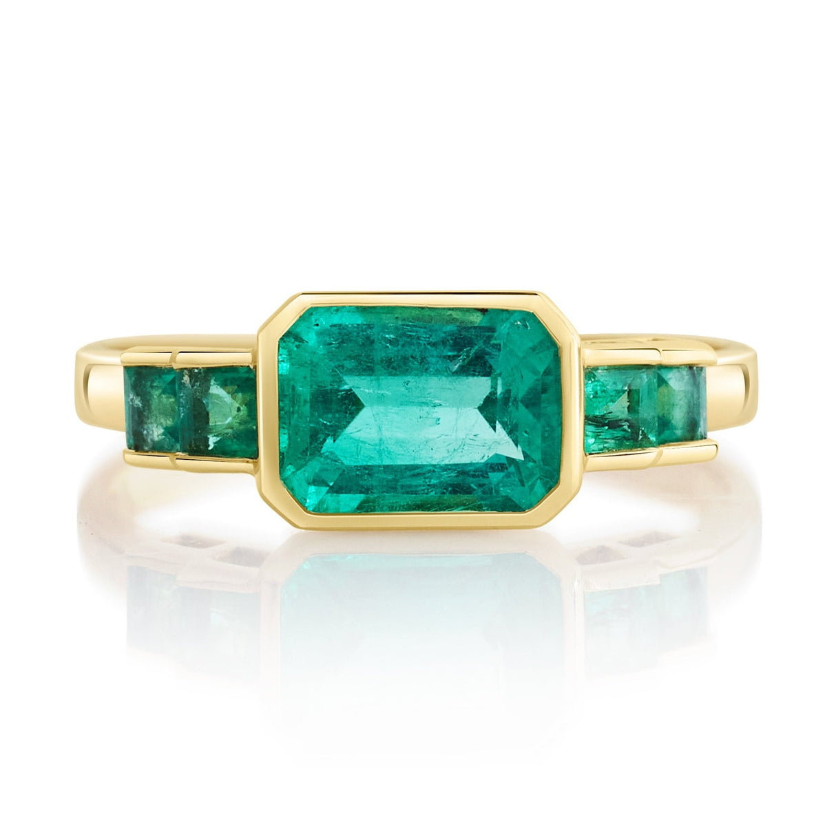 Emerald Rhythm Ring