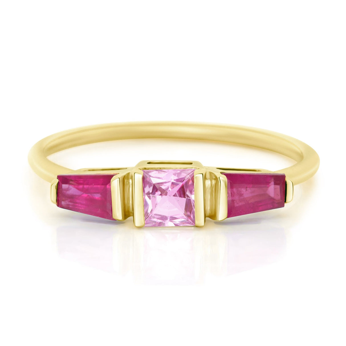 Pink Sapphire & Ruby Lacroix Ring