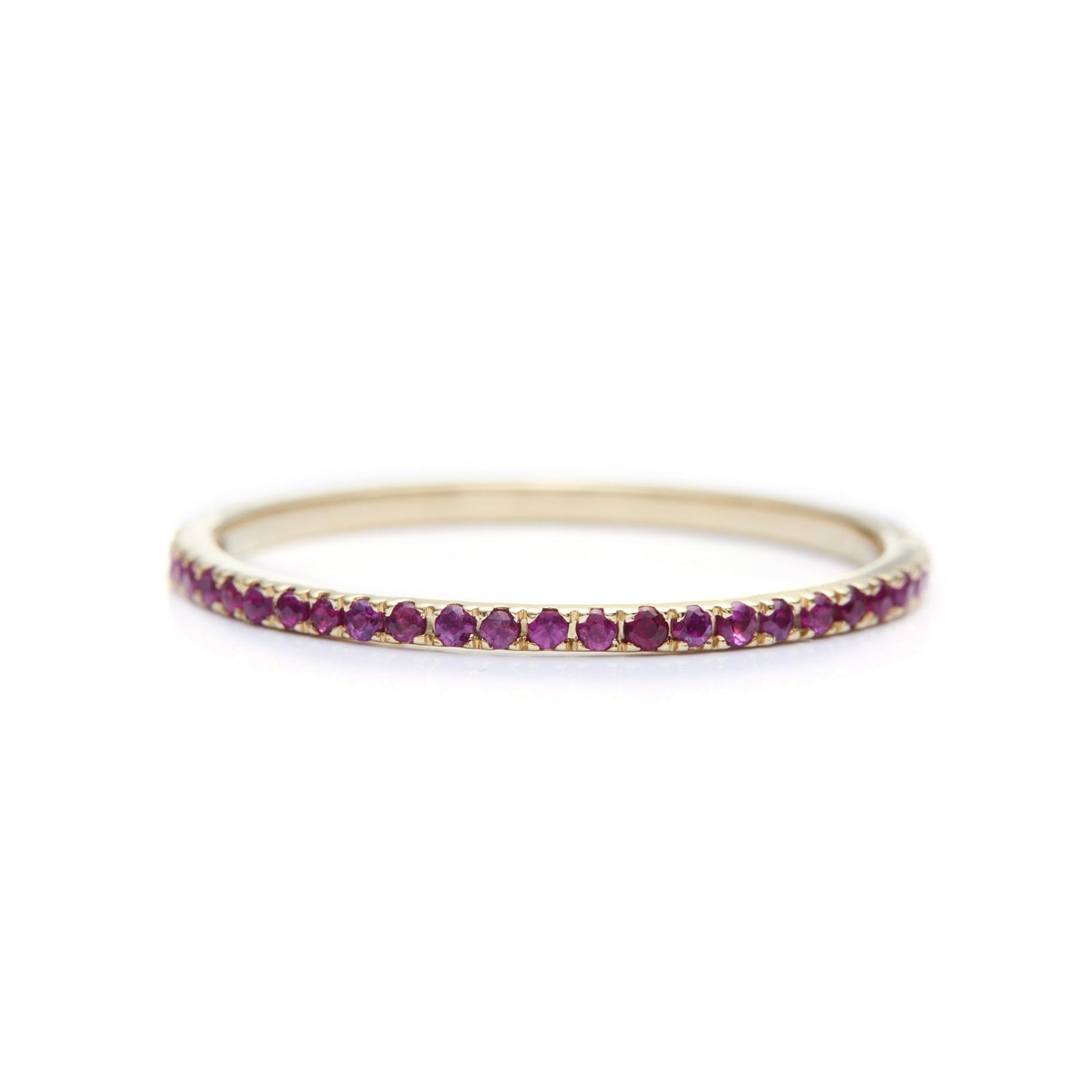 Tanzanite & Ruby Chain Ring – YI COLLECTION