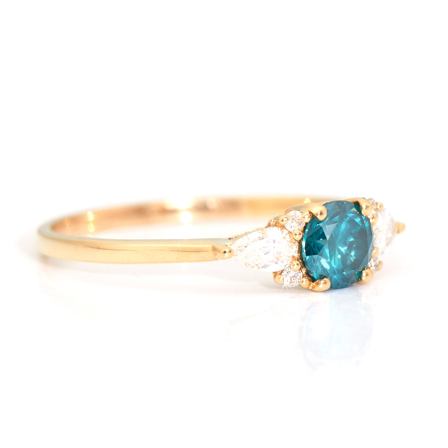 Blue Diamond ever lasting Ring