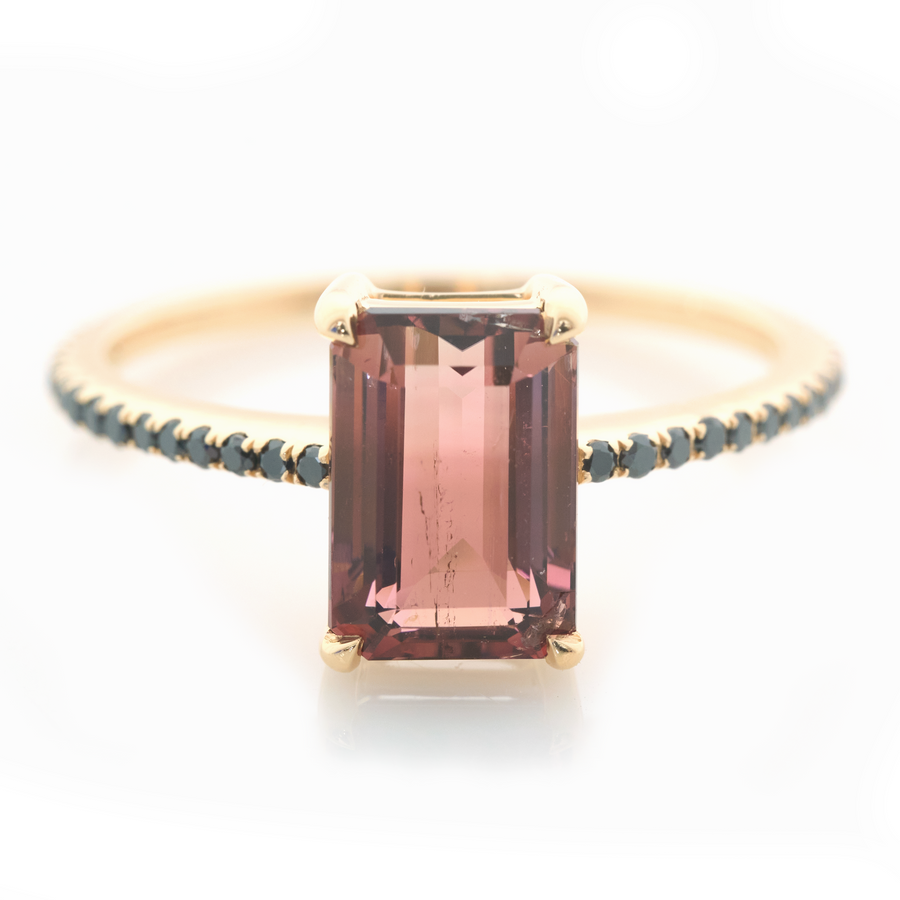 Ombré Tourmaline Protection Ring