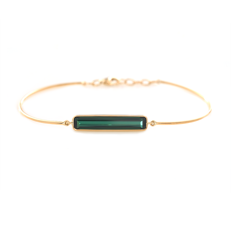 Green Tourmaline Supreme Bangle