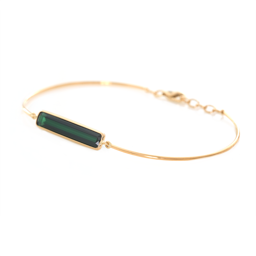 Green Tourmaline Supreme Bangle