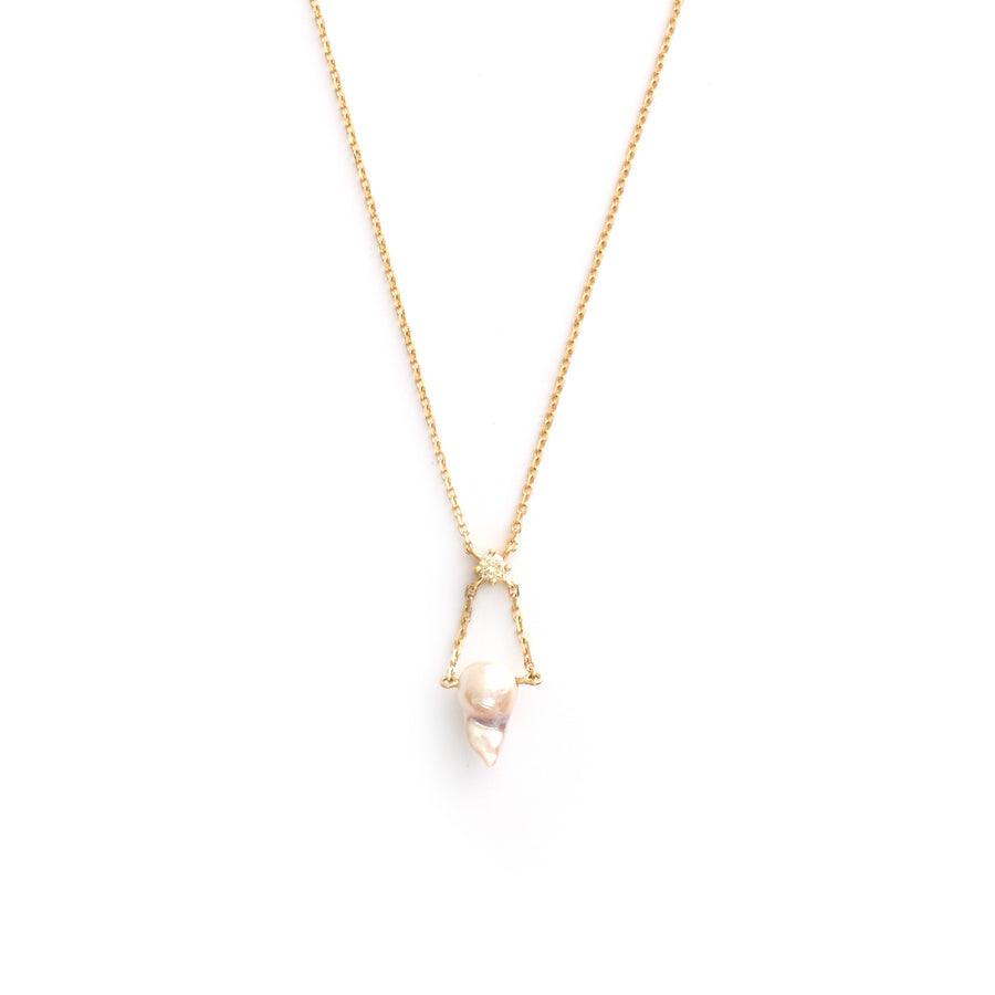 Pearl & Diamond Tokyo Chain Necklace