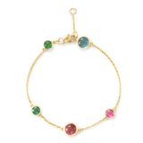 Tourmaline Cabochon Candy Bracelet