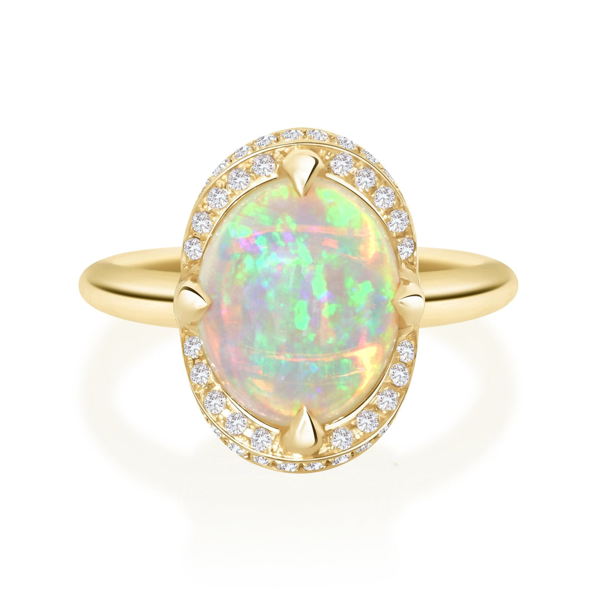 Opal Aurora Ring