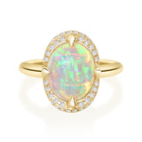 Opal Aurora Ring