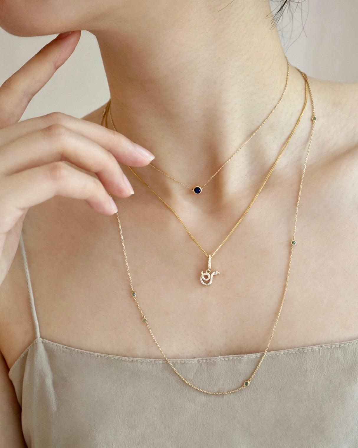 Zodiac Snake Pendant