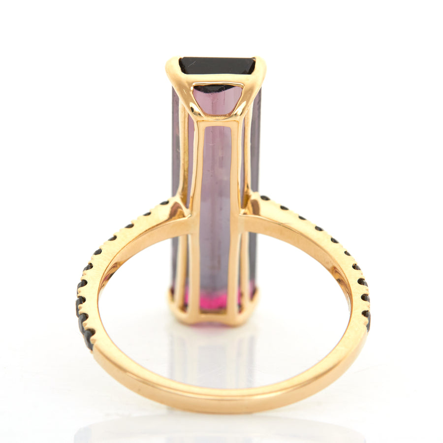 Raspberry Watermelon Tourmaline Supreme Ring