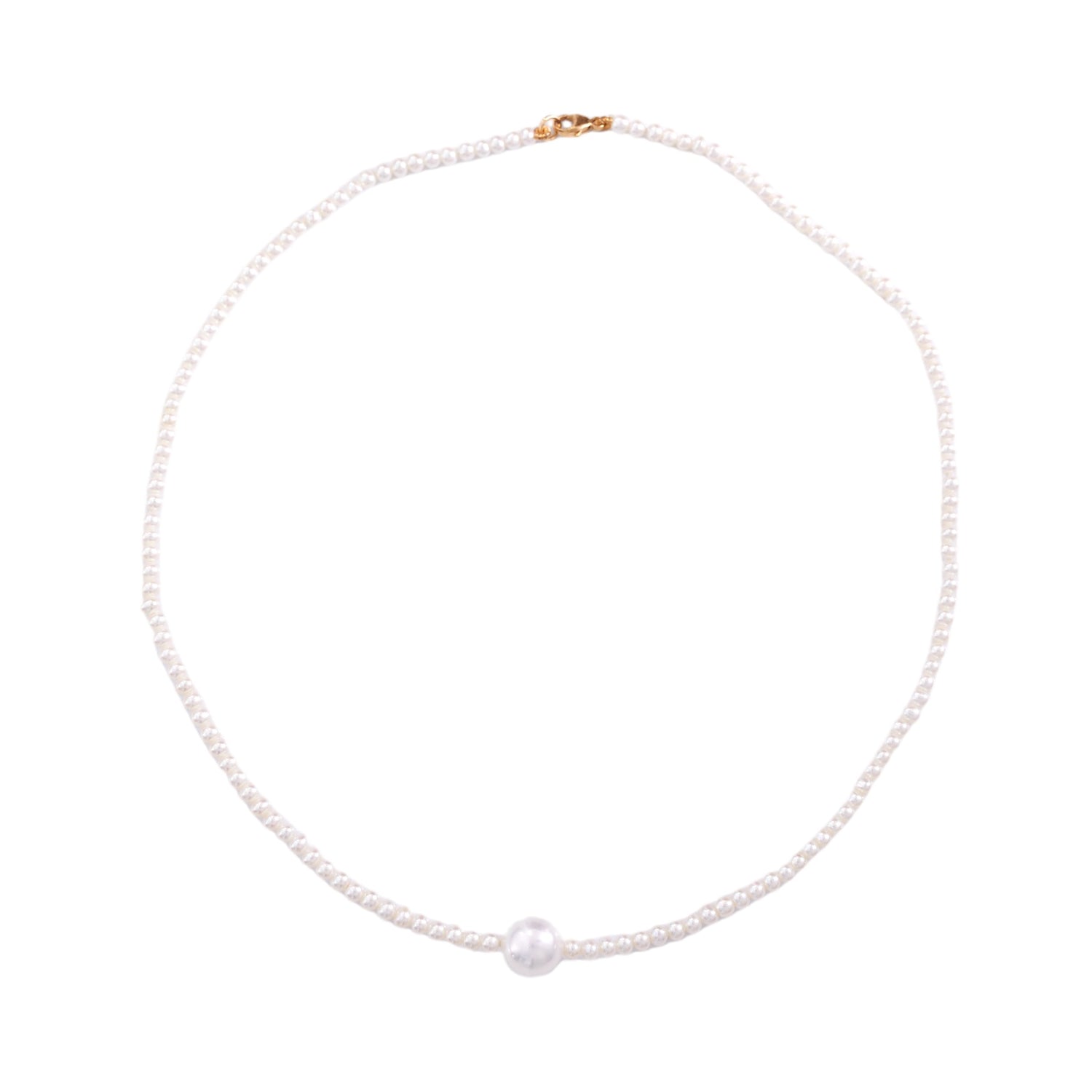 Akoya Pearl Necklace 18k handmade fine jewelry 2