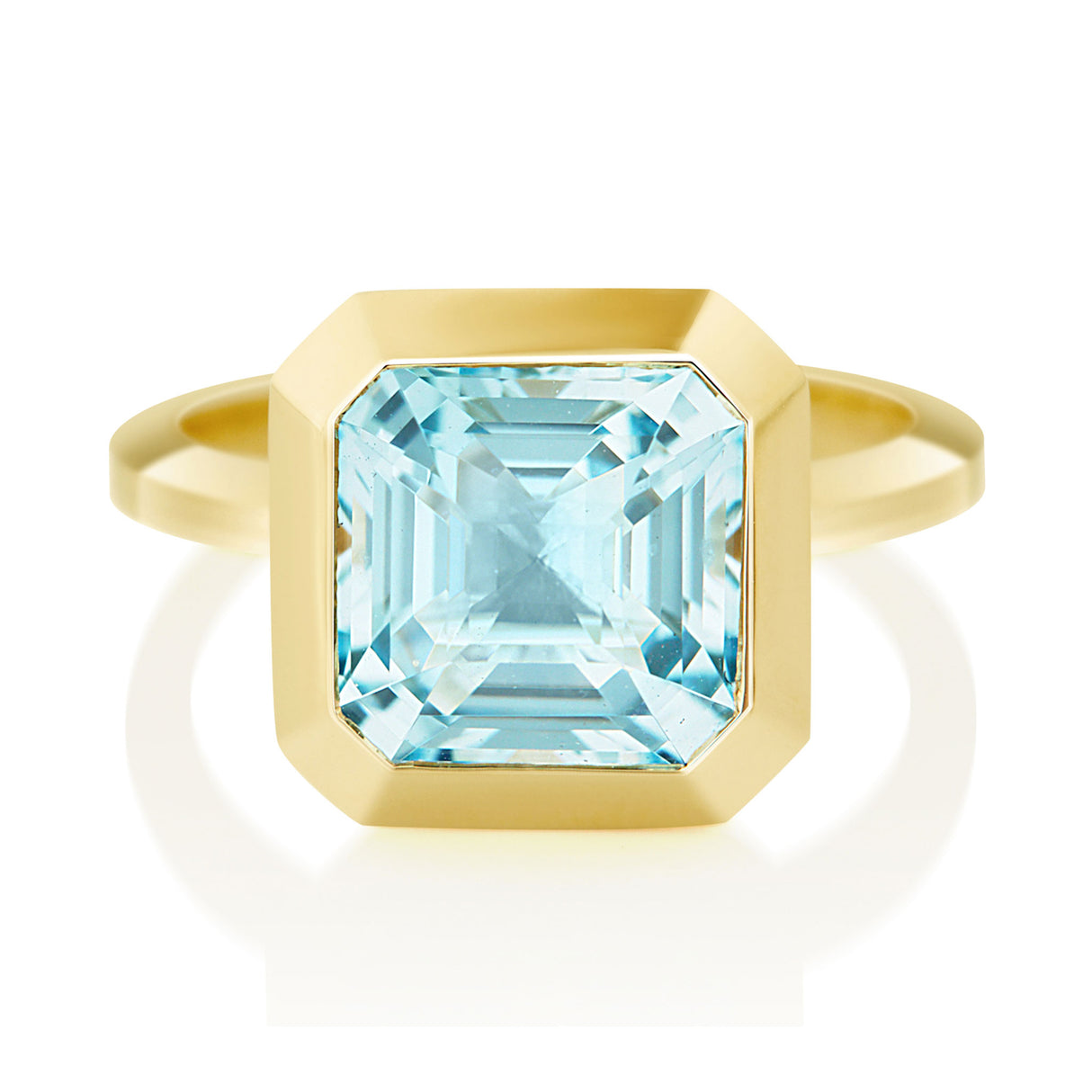 Aquamarine Nouveau Supreme Ring