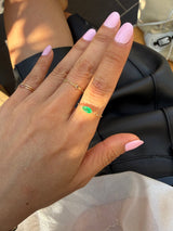 Emerald Marquise Supreme Chain Ring
