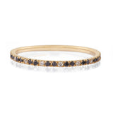 Black & White Diamond Infinite Ring