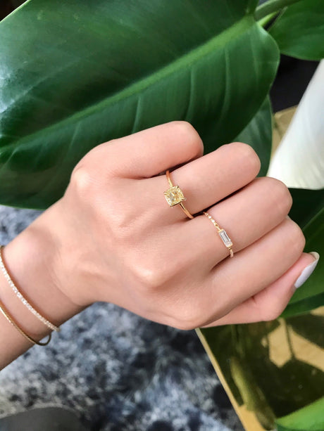 Canary Yellow Diamond Supreme Ring