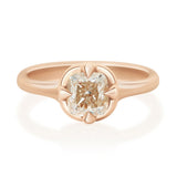 Champagne Diamond Compass Ring