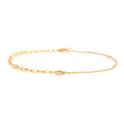 Champagne Diamond Duo Bracelet 18k gold stackable design